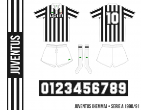 Juventus 1990/91 (hemma)