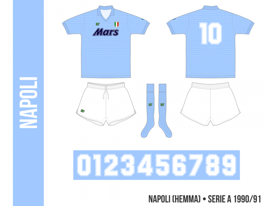 Napoli 1990/91 (hemma)