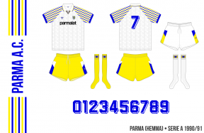 Parma 1990/91 (hemma)