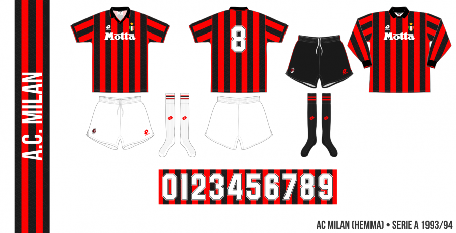 AC Milan 1993/94 (hemma)