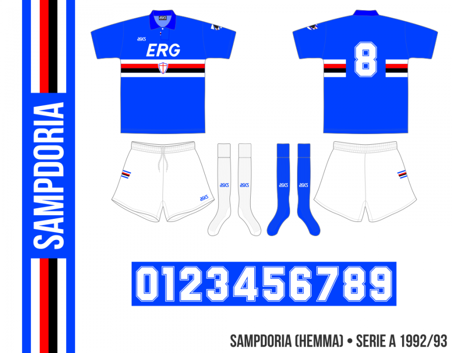 Sampdoria 1992/93 (hemma)