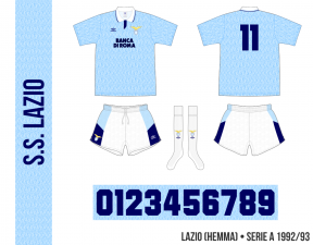 Lazio 1992/93 (hemma)