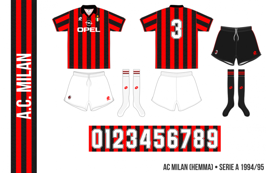 AC Milan 1994/95 (hemma)