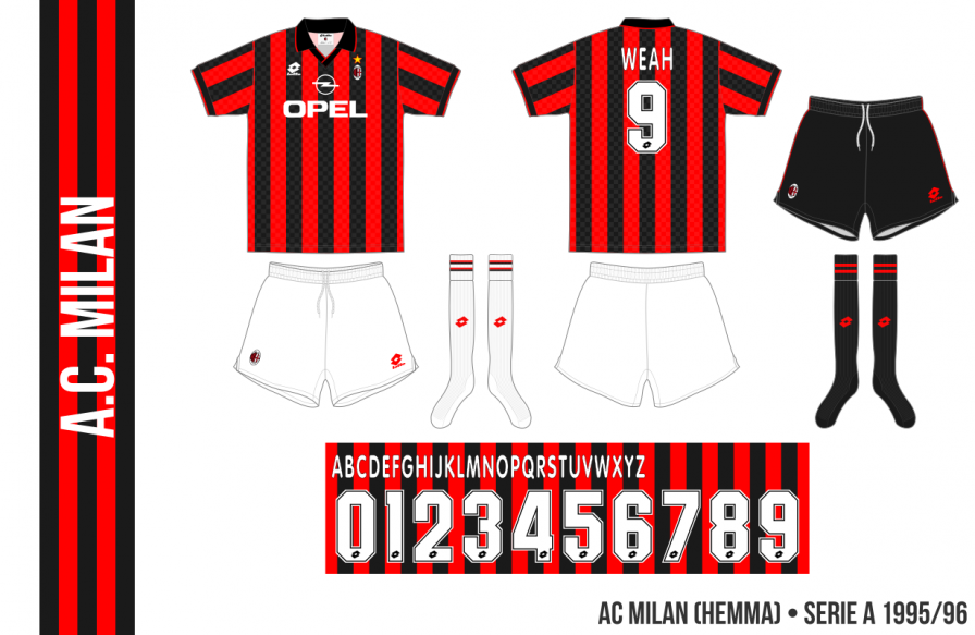 AC Milan 1995/96 (hemma)