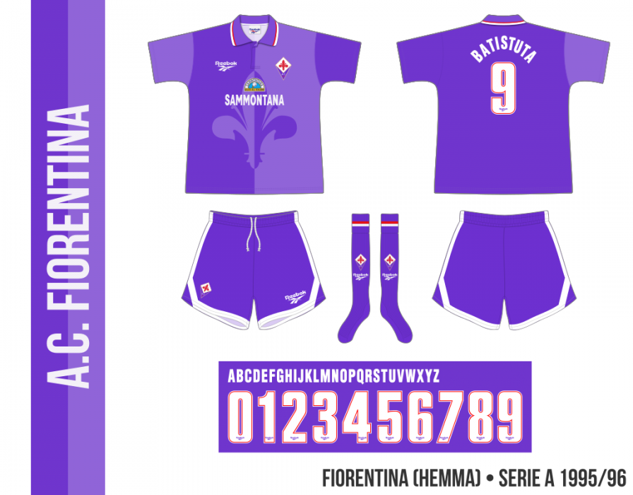Fiorentina 1995/96 (hemma)