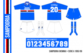 Sampdoria 1995/96 (hemma)