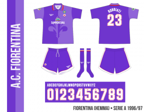Fiorentina 1996/97 (hemma)