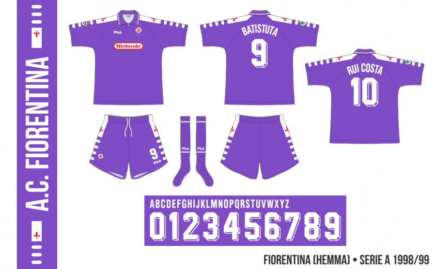 Fiorentina 1998/99 (hemma)