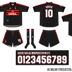 AC Milan 1998/99 (tredjeställ)