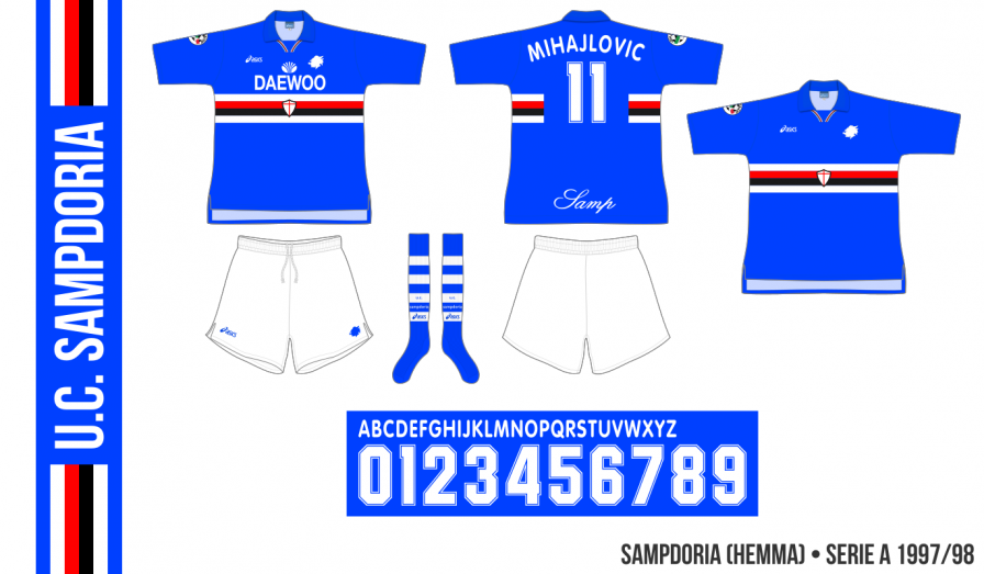 Sampdoria 1997/98 (hemma)