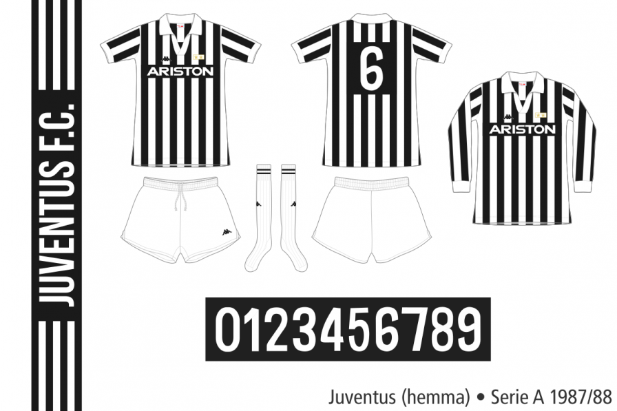 Juventus 1987/88 (hemma)