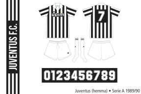 Juventus 1989/90 (hemma)