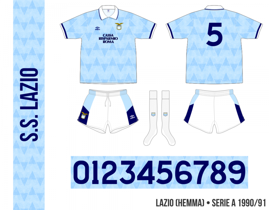 Lazio 1990/91 (hemma)