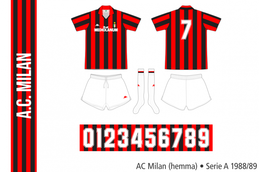 AC Milan 1988/89 (hemma)