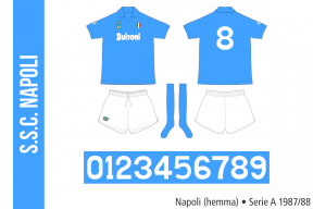 Napoli 1987/88 (hemma)
