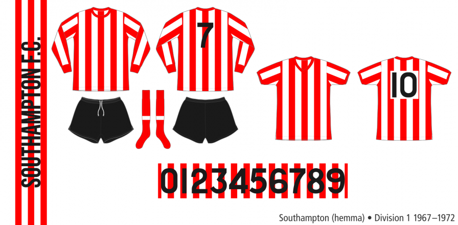 Southampton 1967–1972 (hemma)