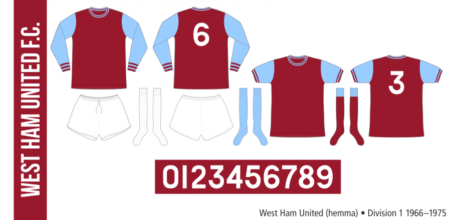 West Ham United 1966–1975 (hemma)