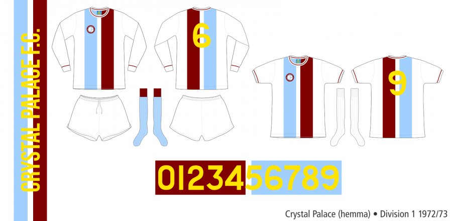 Crystal Palace 1972/73 (hemma)