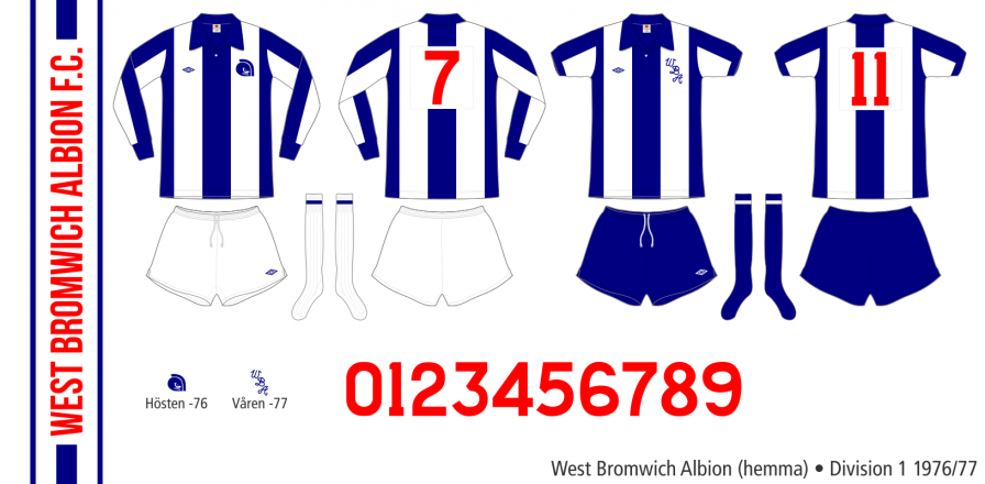 West Bromwich Albion 1976/77 (hemma)