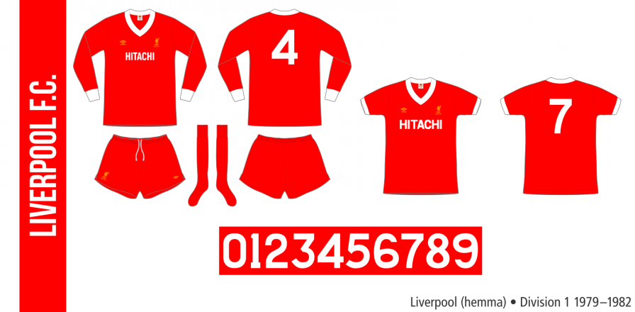 Liverpool 1979–1982 (hemma)