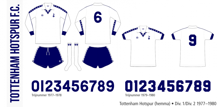 Tottenham Hotspur 1977–1980 (hemma)