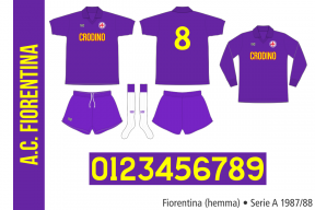 Fiorentina 1987/88 (hemma)