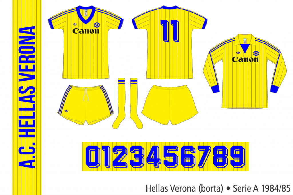 Hellas Verona 1984/85 (borta)