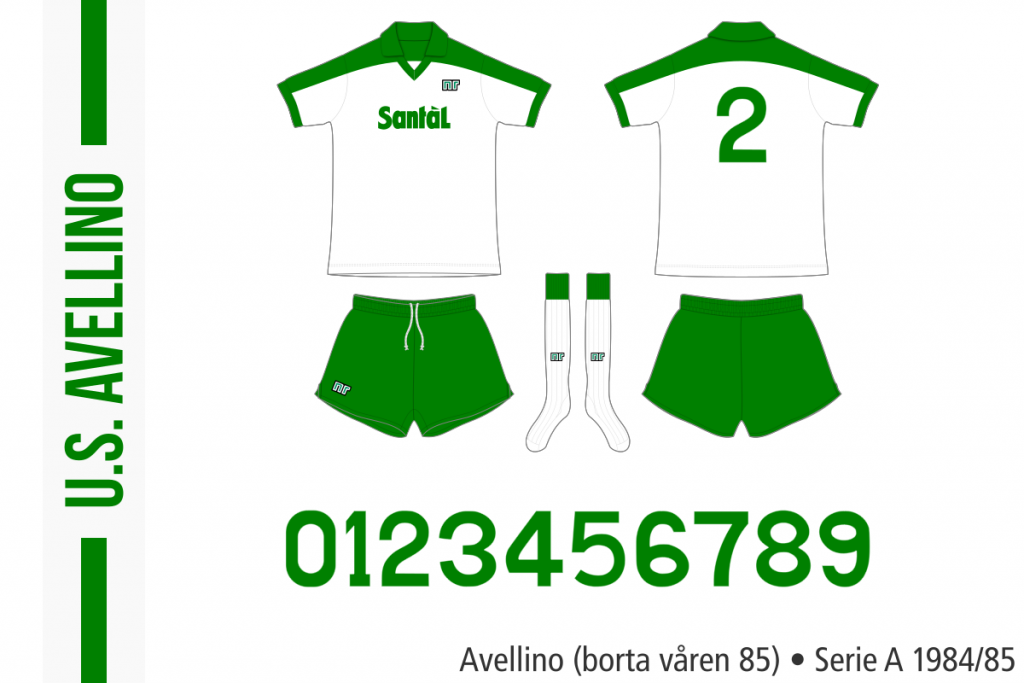 Avellino 1984/85 (borta våren 85)