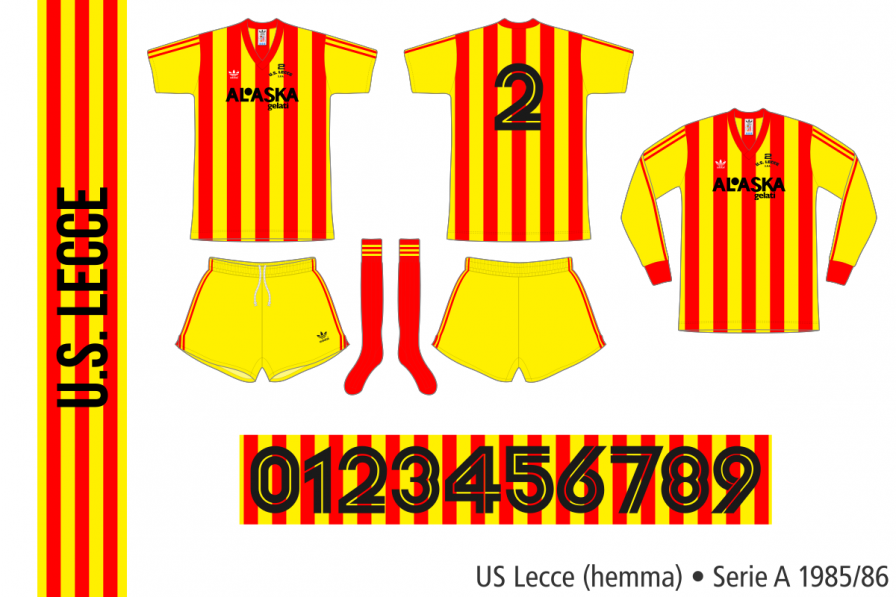 Lecce 1985/86 (hemma)