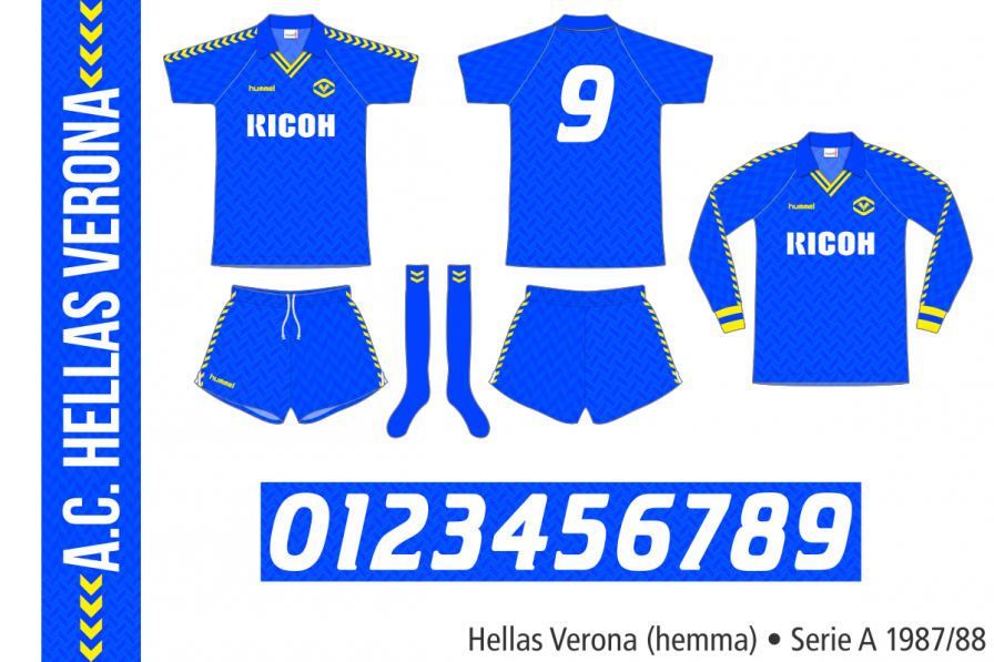 Hellas Verona 1987/88 (hemma)
