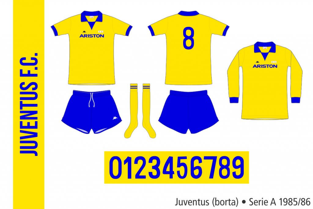 Juventus 1985/86 (borta)