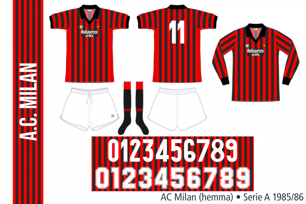 AC Milan 1985/86 (hemma)