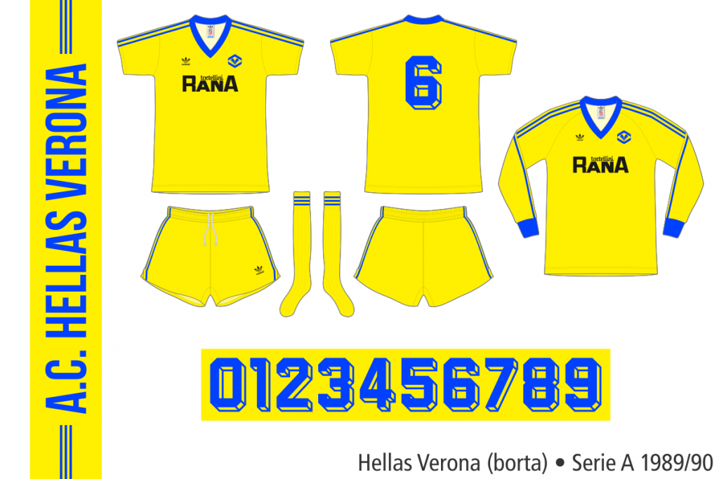Hellas Verona 1989/90 (borta)