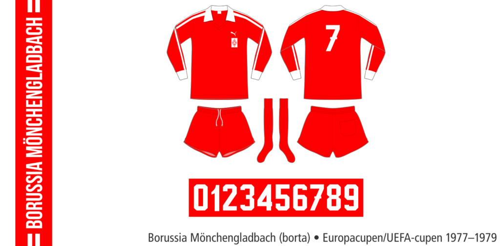 Borussia Mönchengladbach 1977–1979 (borta, Europacupen/UEFA-cupen)