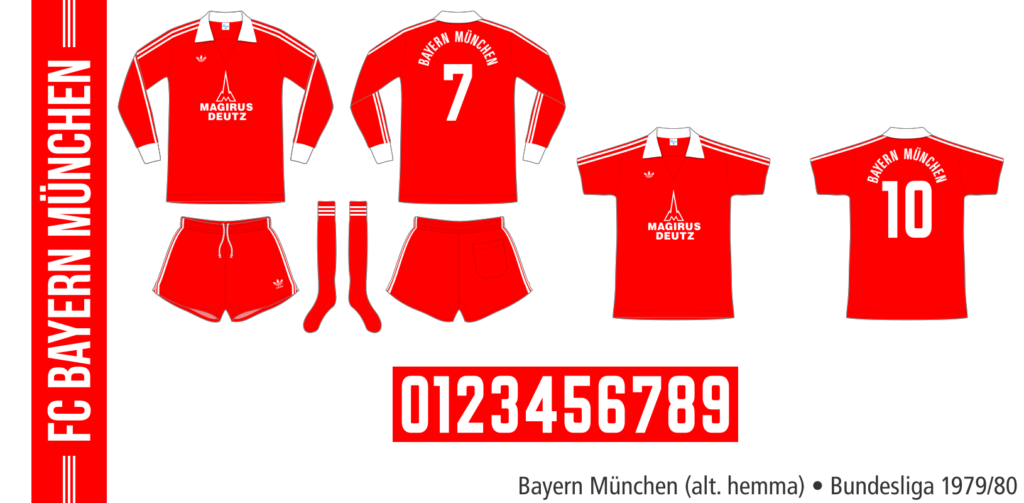 Bayern München 1979/80 (alternativ hemma)