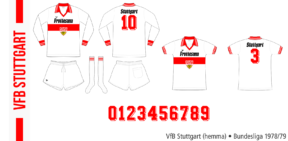VfB Stuttgart 1978/79 (hemma, Erima)