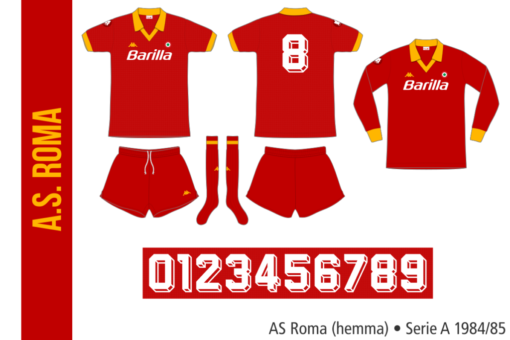 AS Roma 1984/85 (hemma)