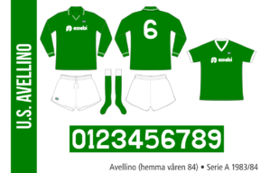 Avellino 1983/84 (hemma våren 84)