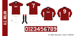 AC Milan 1983/84 (hemma)