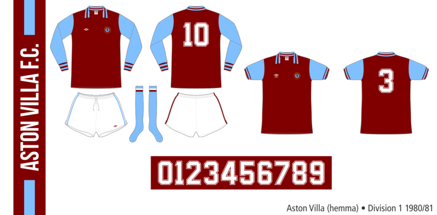 Aston Villa 1980/81 (hemma)