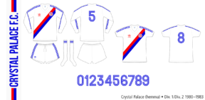 Crystal Palace 1980–1983 (hemma)