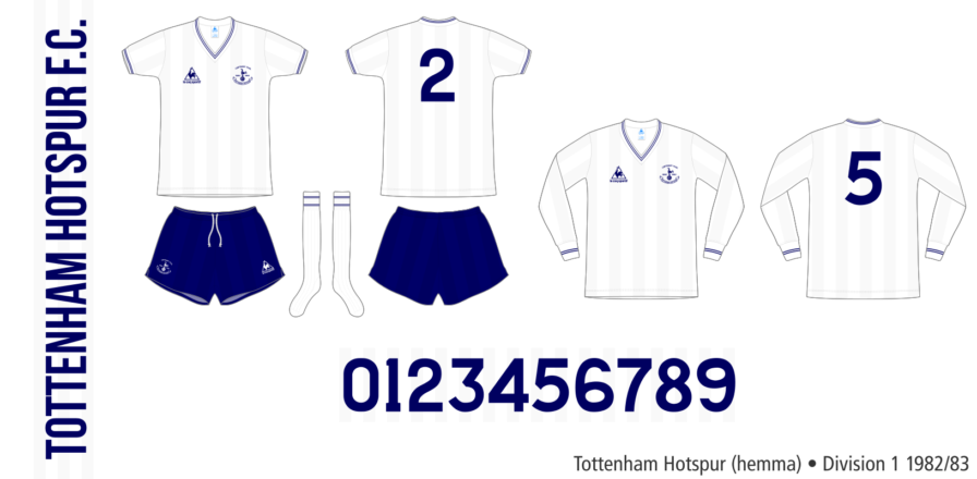 Tottenham Hotspur 1982/83 (hemma)