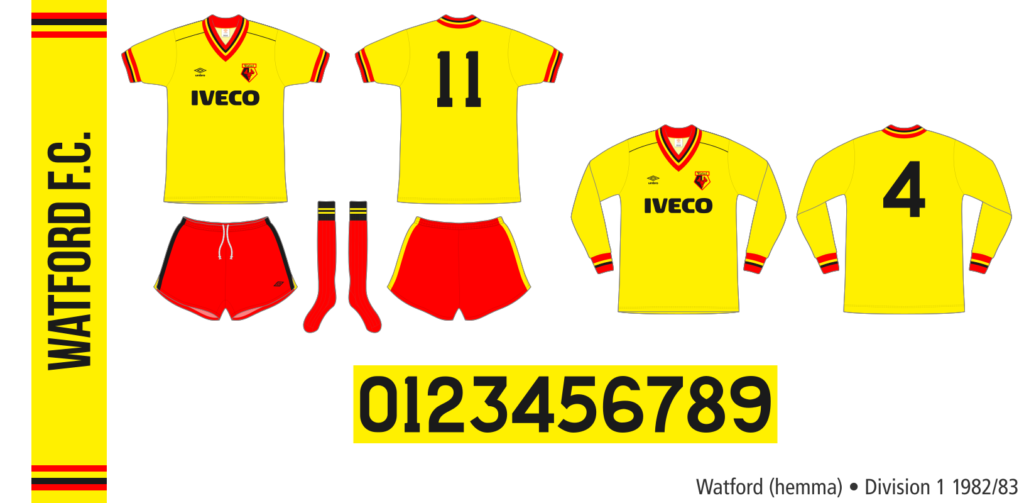 Watford 1982/83 (hemma)