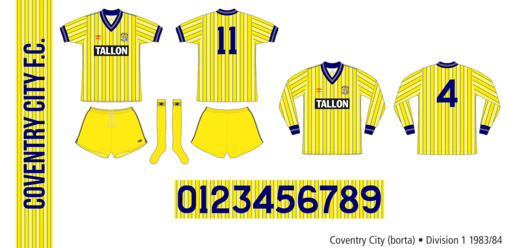 Coventry City 1983/84 (borta)