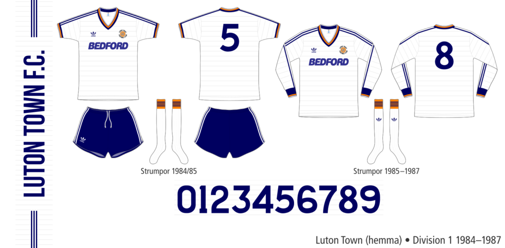 Luton Town 1984–1987 (hemma)
