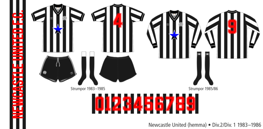 Newcastle United 1983–1986 (hemma)