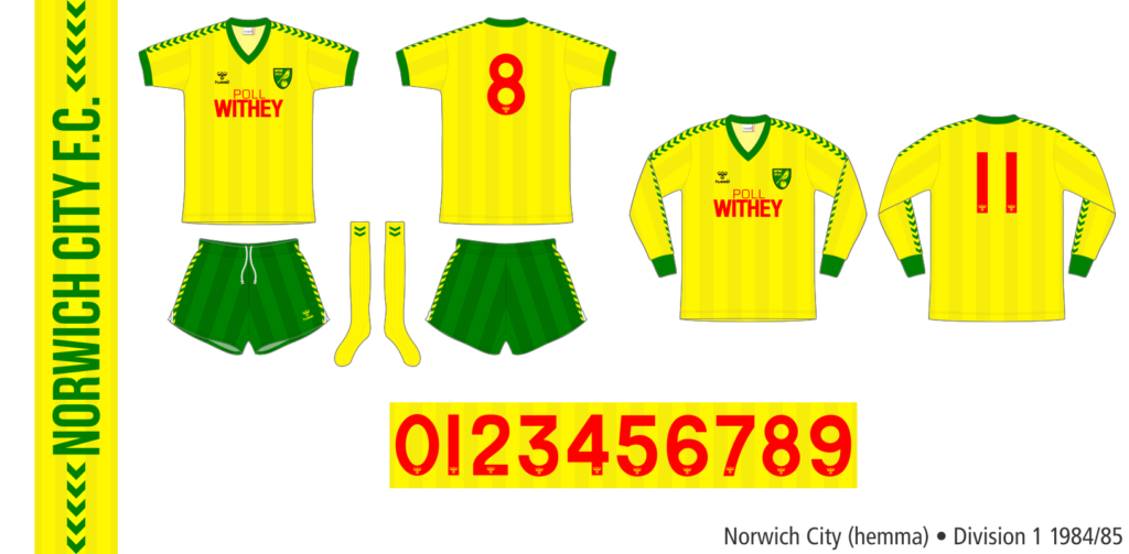 Norwich City 1984/85 (hemma)