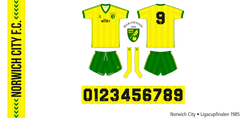 Norwich City 1984/85 (Ligacupfinalen 1985)