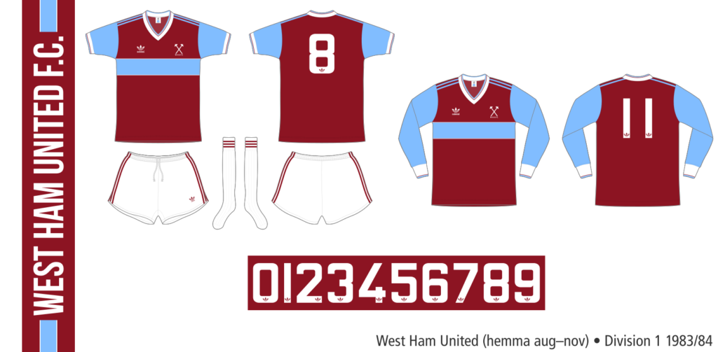 West Ham United 1983/84 (hemma augusti–november)