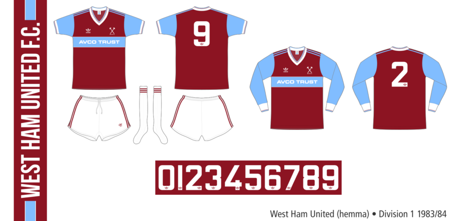 West Ham United 1983/84 (hemma)